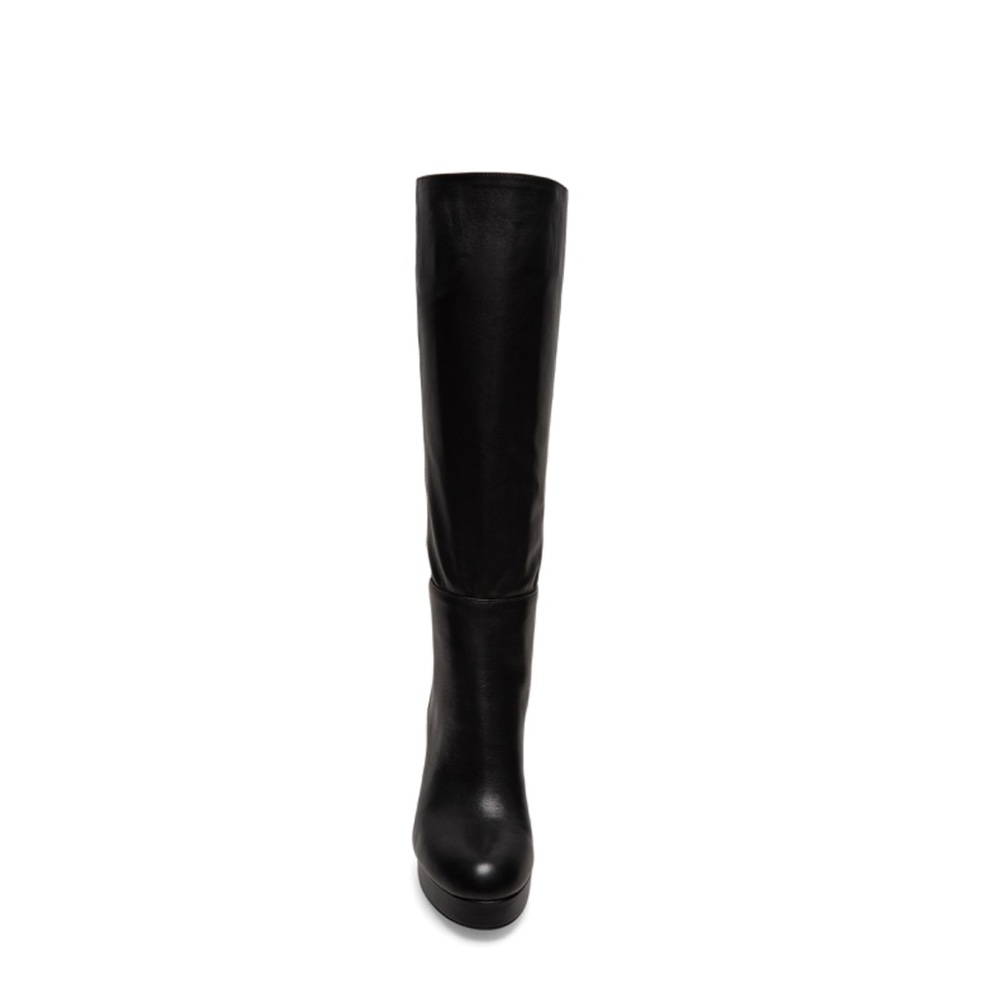NWT Anthropologie SILENT D YELLONA Black Leather Boot - Picture 4 of 11